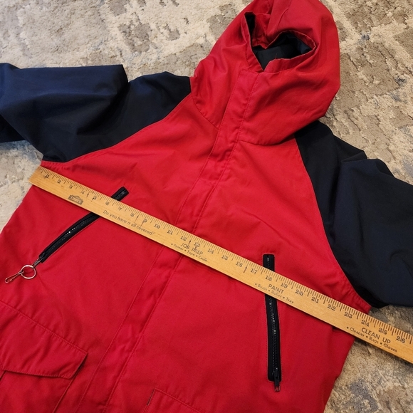 Mother Karen's Red Blue Coat. Men's size Large. - Picture 11 of 14